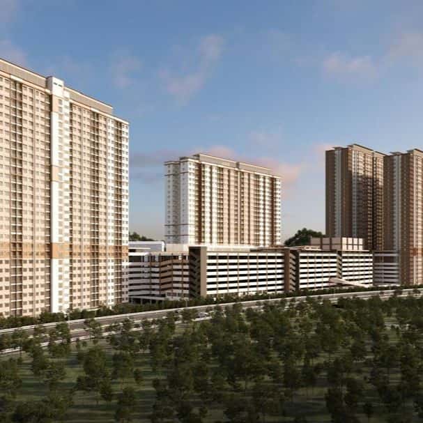 RUMAWIP Residensi Sentral Putrajaya apartment towers rising above the landscaped podium